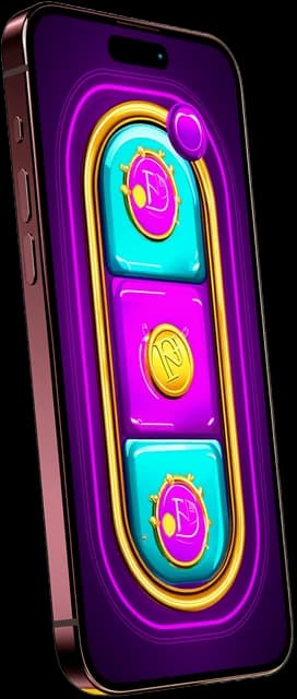 Spinvibezparty running on a smartphone